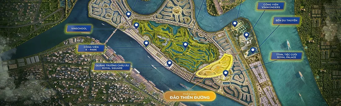 Phân khu Đảo Thiên Đường Vinhomes Royal Island Vũ Yên