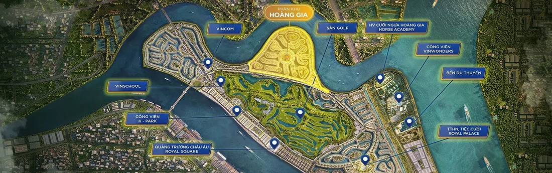 Phân khu Hoàng Gia Vinhomes Royal Island Vũ Yên
