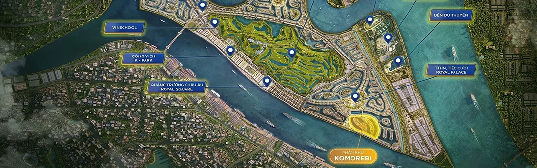 Phân khu Komorebi Vinhomes Royal Island Vũ Yên