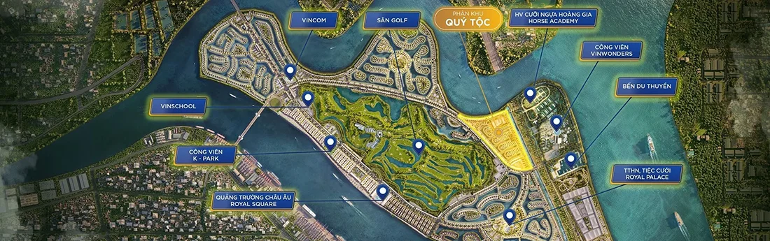 Phân khu Qúy Tộc Vinhomes Royal Island Vũ Yên