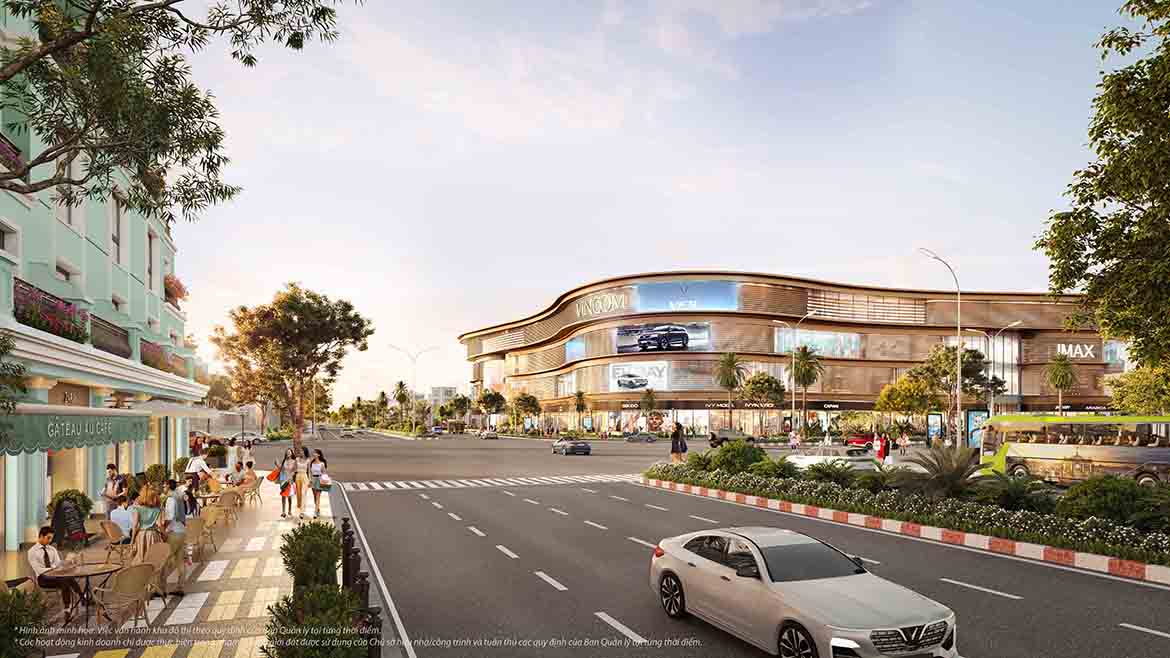 Tiện ích trung tâm thương mại Vincom Mega Mall The Harbor Skyline Imperia Royal Island