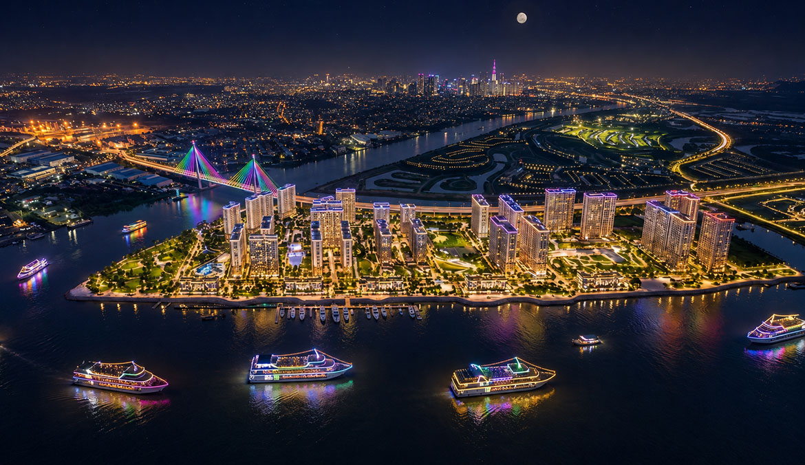 Phối cảnh The Harbor Skyline Vũ Yên 