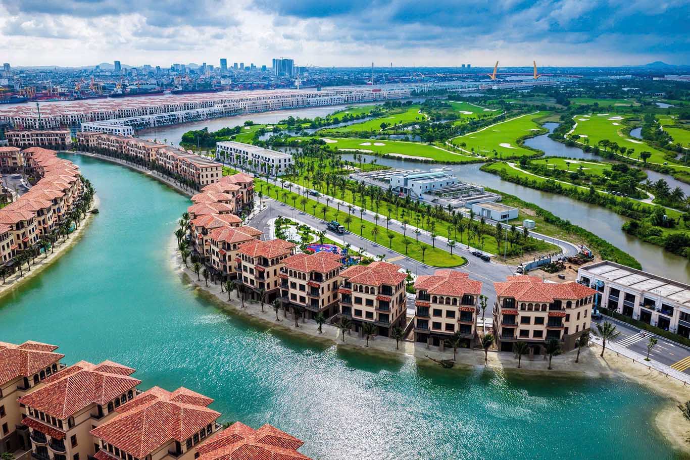 Tiến độ The Harbor Skyline Vũ Yên -Phân khu Đảo Thiên Đường