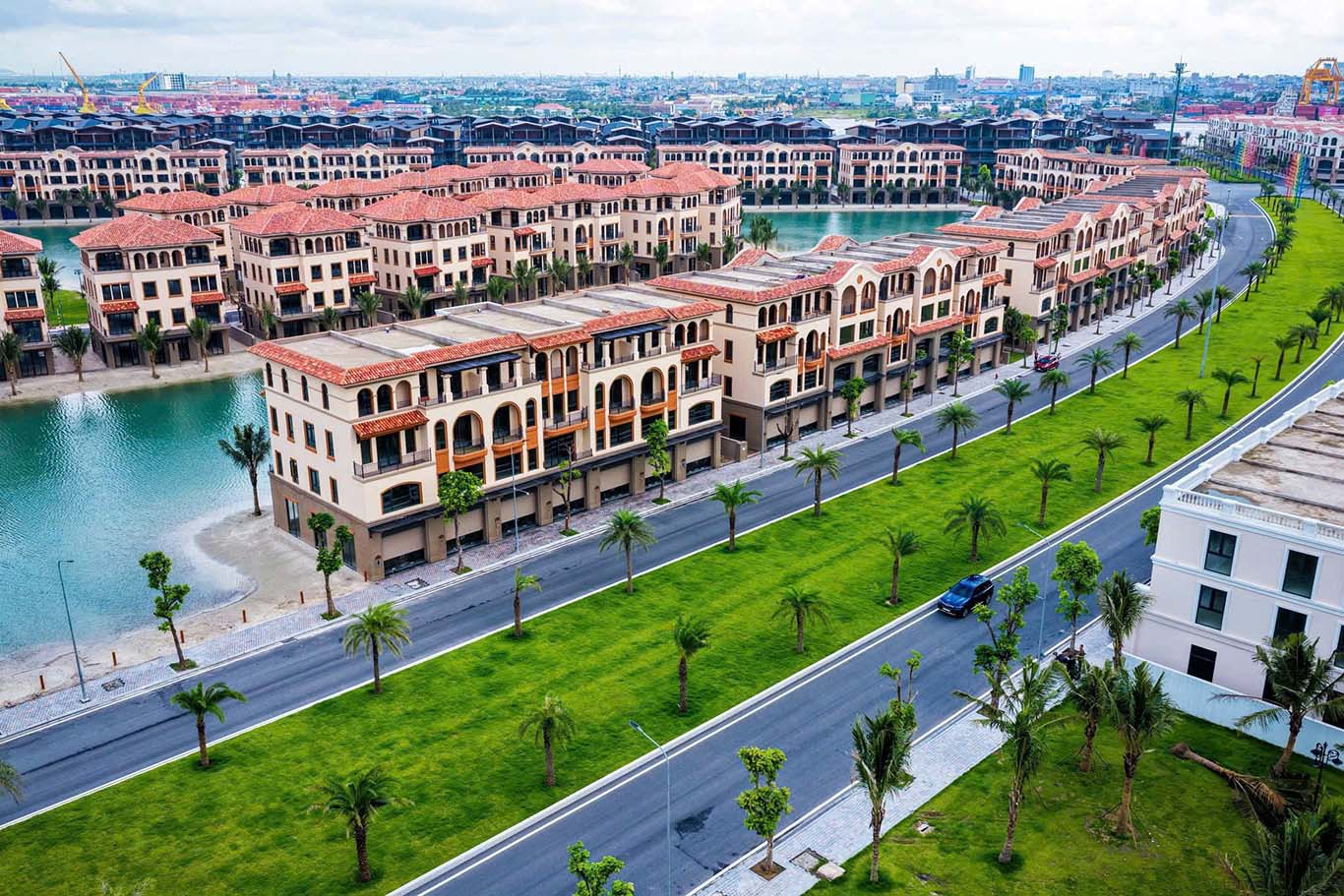 Tiến độ The Harbor Skyline Vũ Yên -Phân khu Đảo Thiên Đường