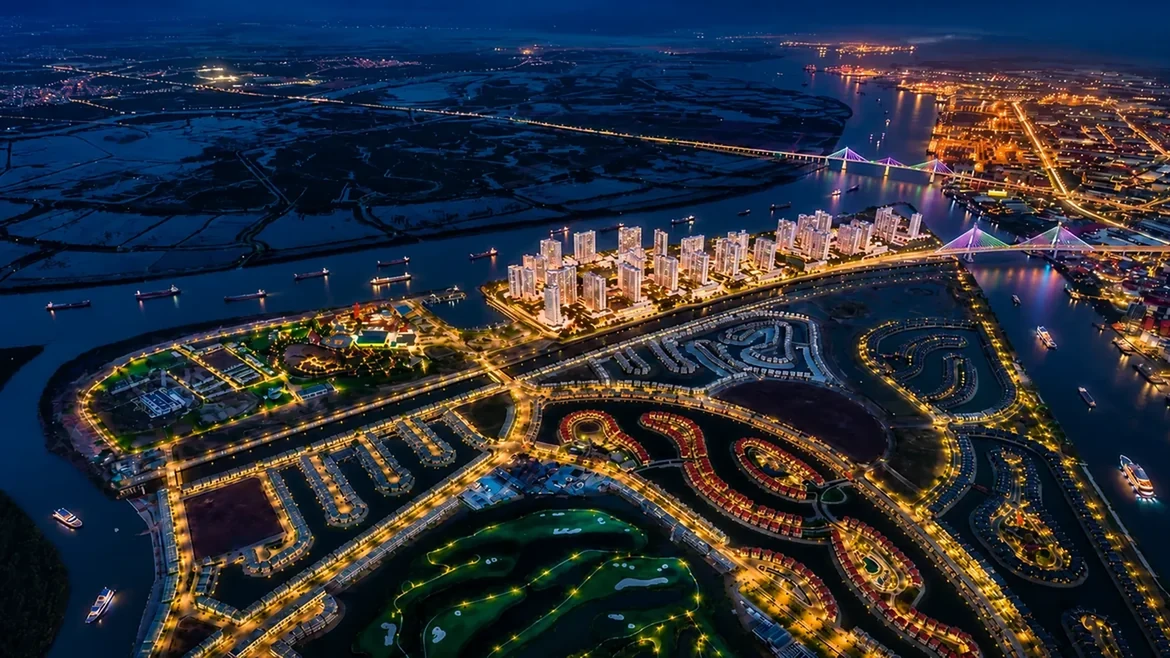 Phối cảnh thành phố cao tầng tại Hải Phòng của chủ đầu tư MIK Group