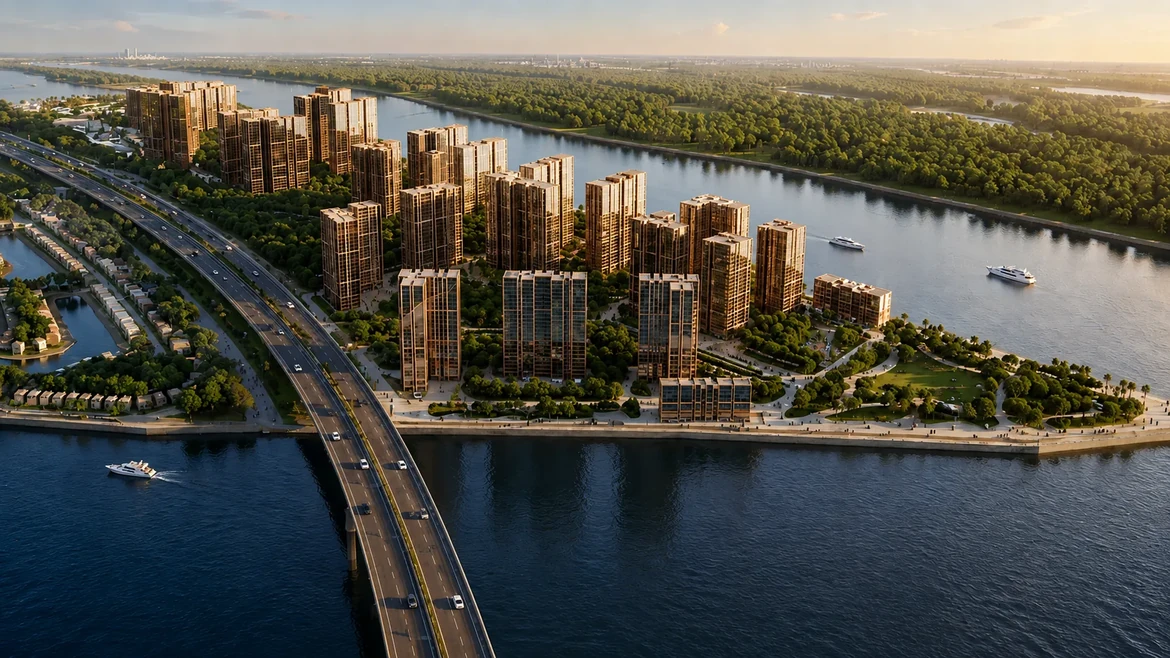 Thành phố cao tầng trên đảo đầu tiên Hải Phòng với 32 tòa căn hộ