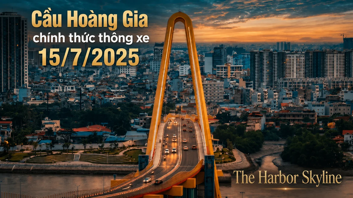 The Harbor Skyline kết nối trung tâm thành phố qua Cầu Hoàng Gia