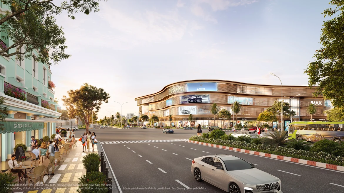 Trung tâm TM Vincom Mega Mall The Harbor Skyline Vũ Yên