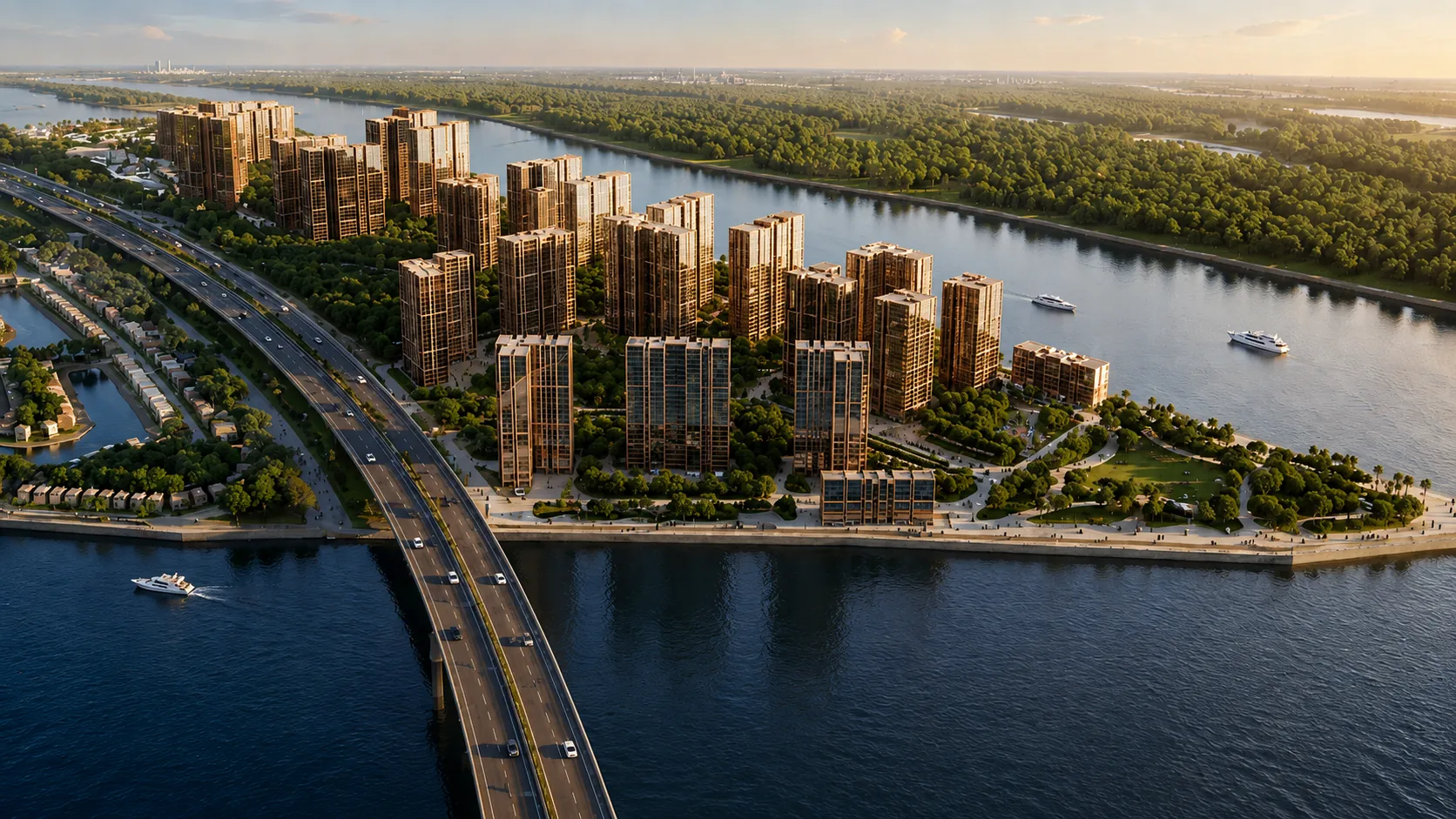 Phối cảnh tổng quan dự án The Harbor Skyline Vũ Yên 32 tòa căn hộ