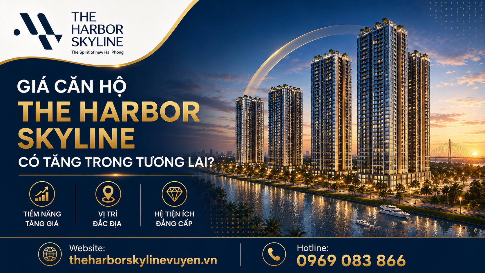 Giá căn hộ The Harbor Skyline có tăng trong tương lai?
