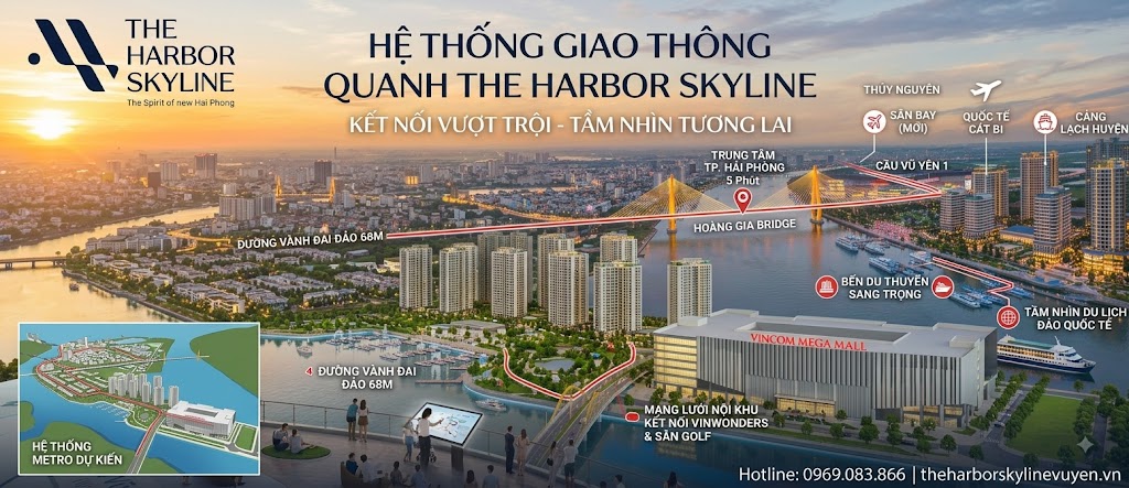 Hệ thống giao thông quanh The Harbor Skyline