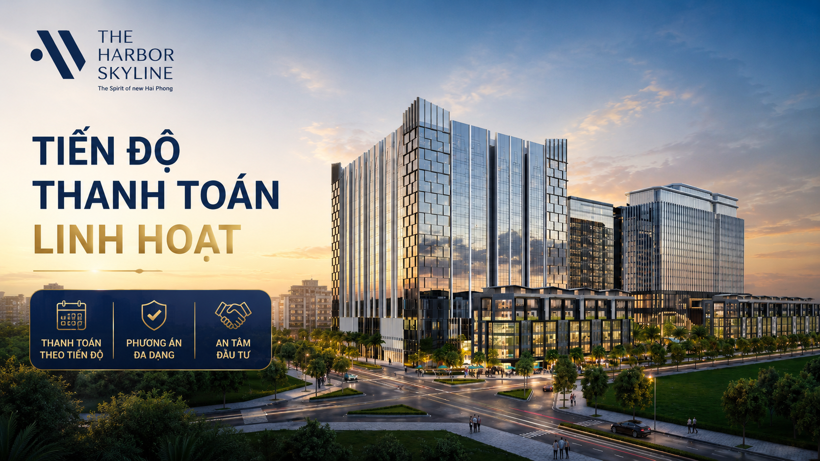 Tiến độ thanh toán The Harbor Skyline có linh hoạt không?