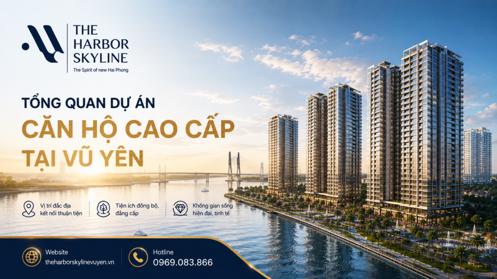 The Harbor Skyline là gì? Tổng quan dự án căn hộ cao cấp tại Vũ Yên