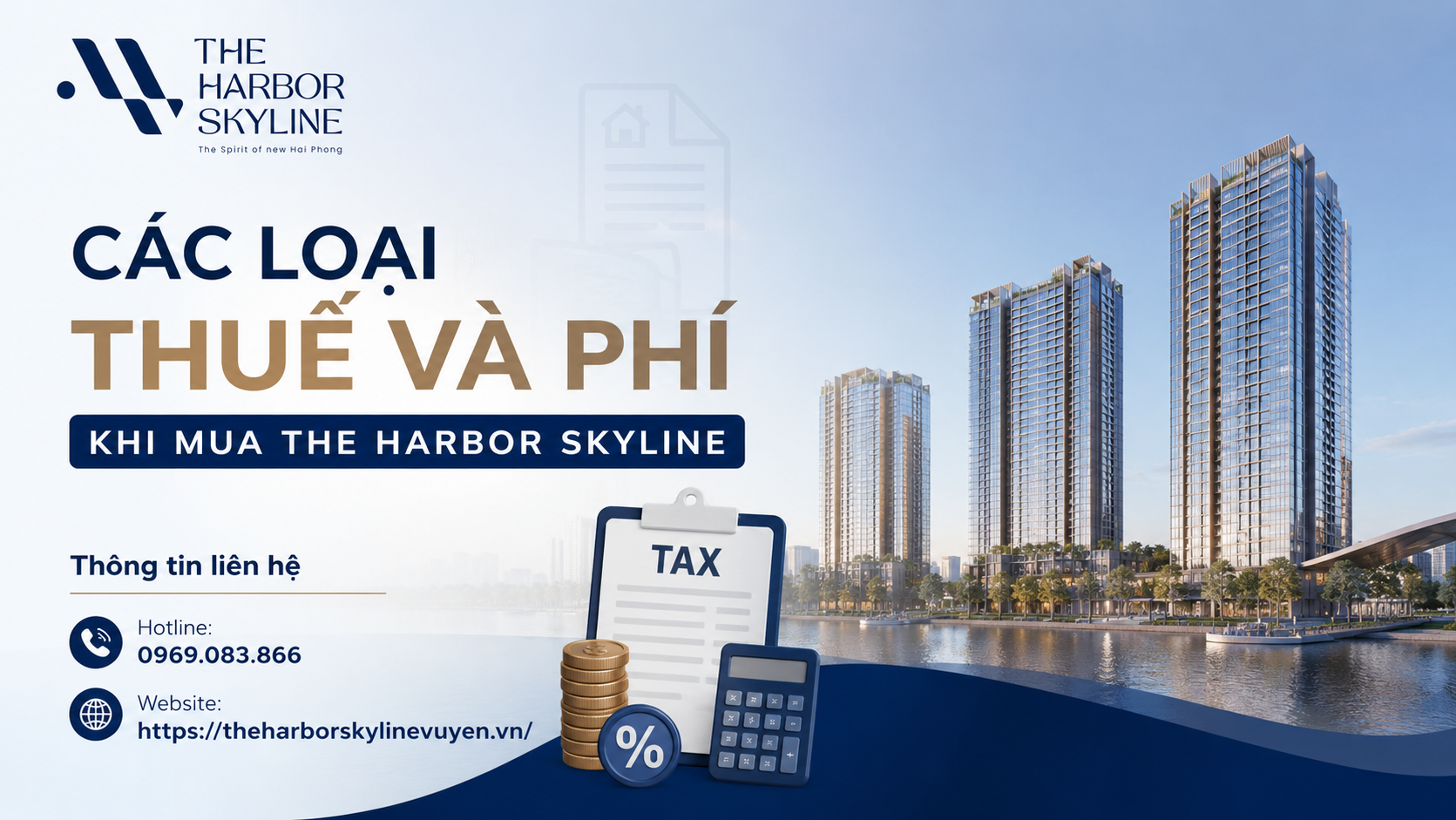 Các loại thuế và phí khi mua The Harbor Skyline