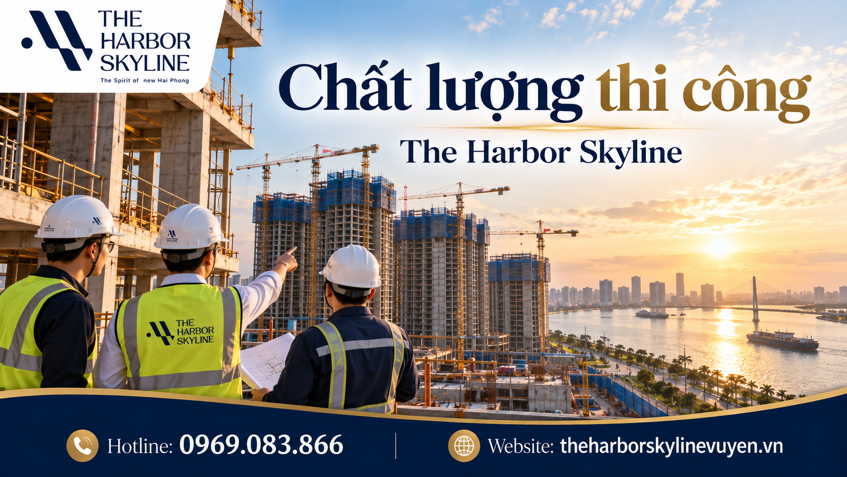 Chất lượng thi công The Harbor Skyline được đánh giá thế nào?