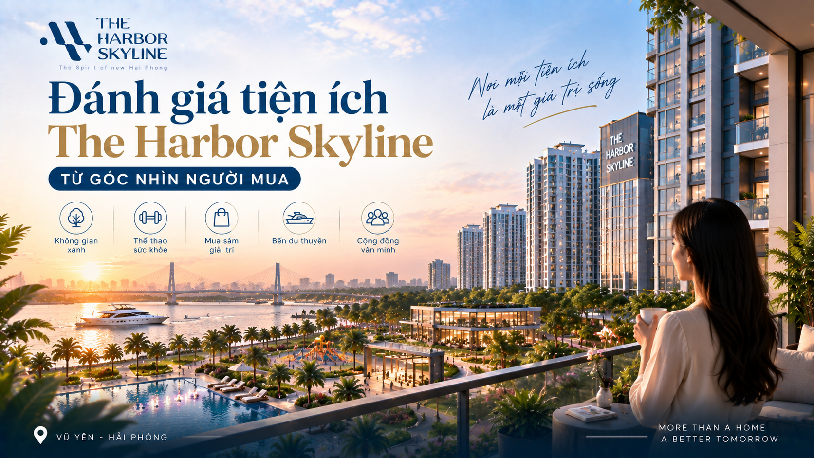 Đánh giá tiện ích The Harbor Skyline từ góc nhìn người mua