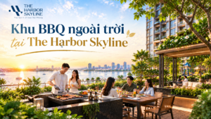 Khu BBQ ngoài trời tại The Harbor Skyline