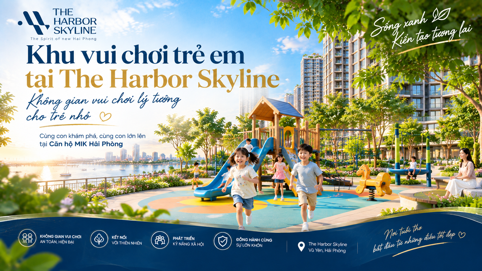 Khu vui chơi trẻ em tại The Harbor Skyline