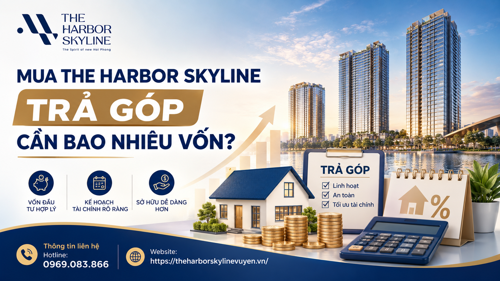 Mua The Harbor Skyline trả góp cần bao nhiêu vốn?