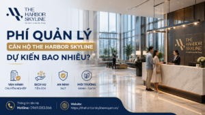 Phí quản lý căn hộ The Harbor Skyline dự kiến bao nhiêu?