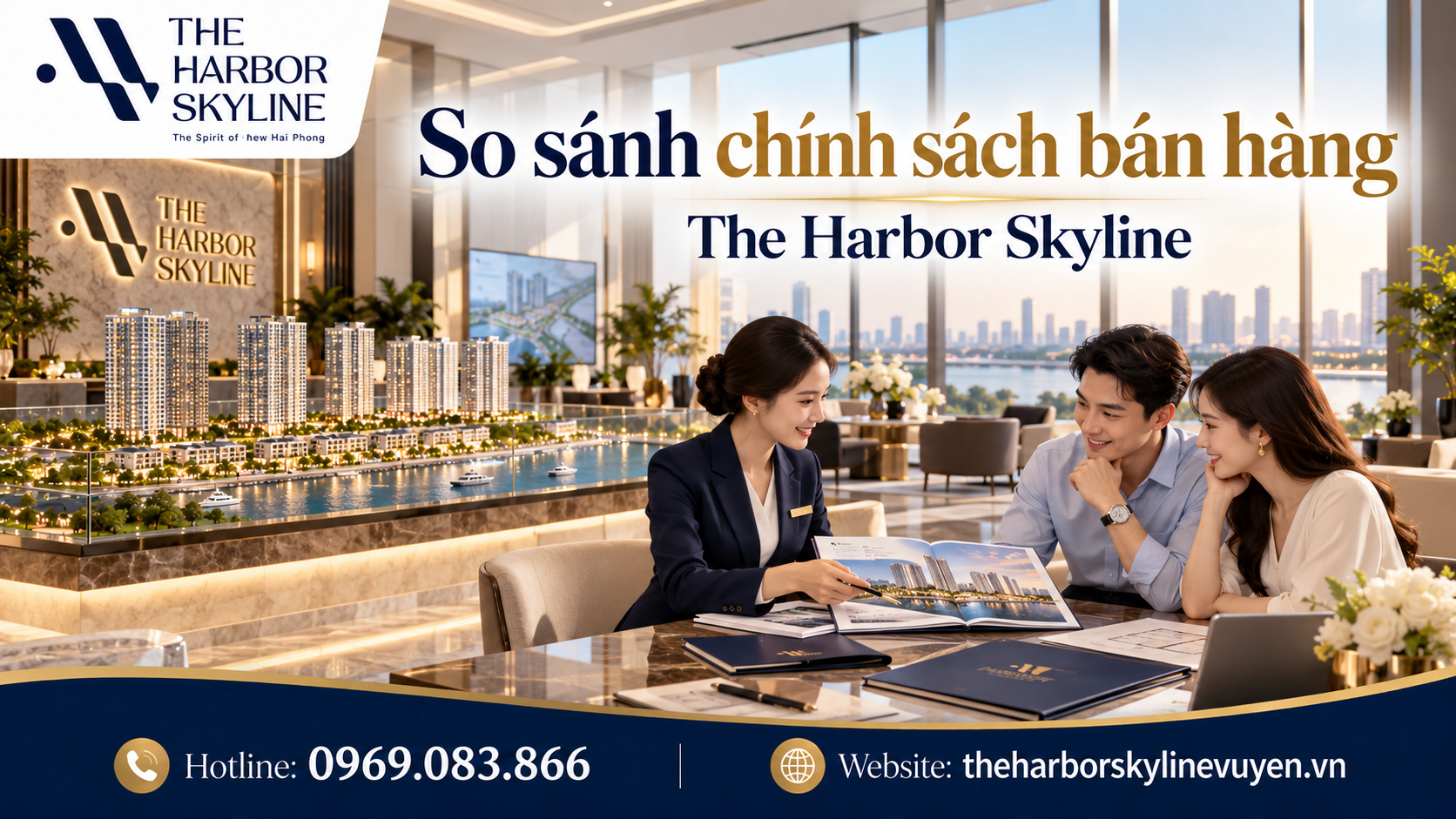 So sánh chính sách bán hàng The Harbor Skyline