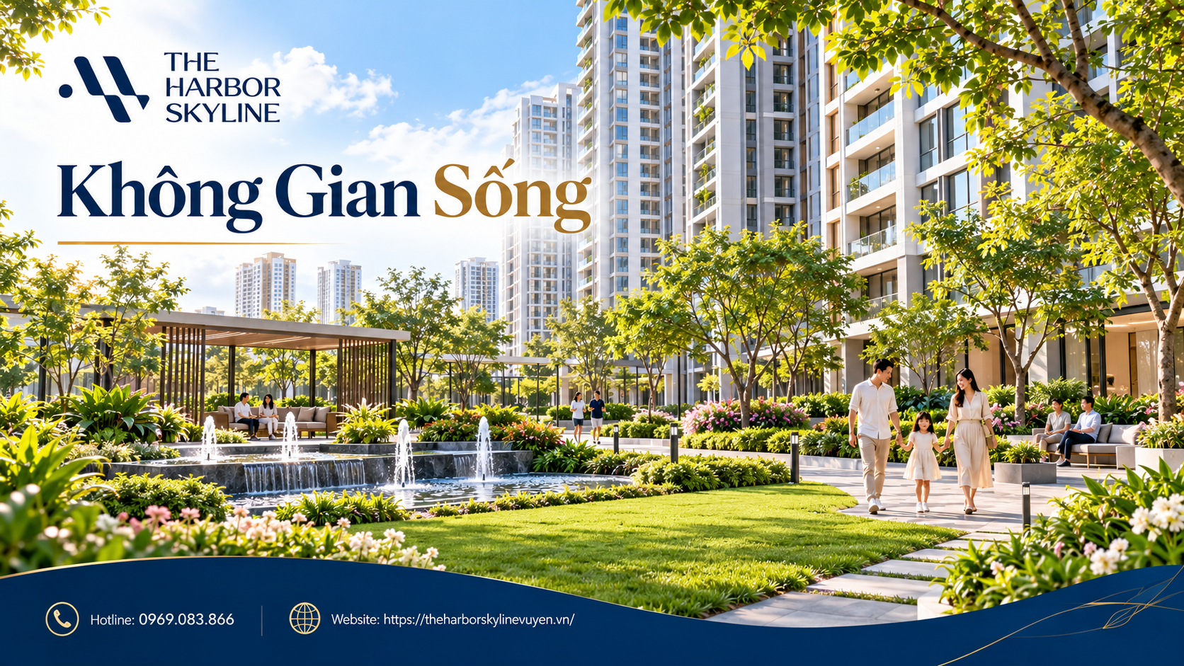 So sánh không gian sống The Harbor Skyline