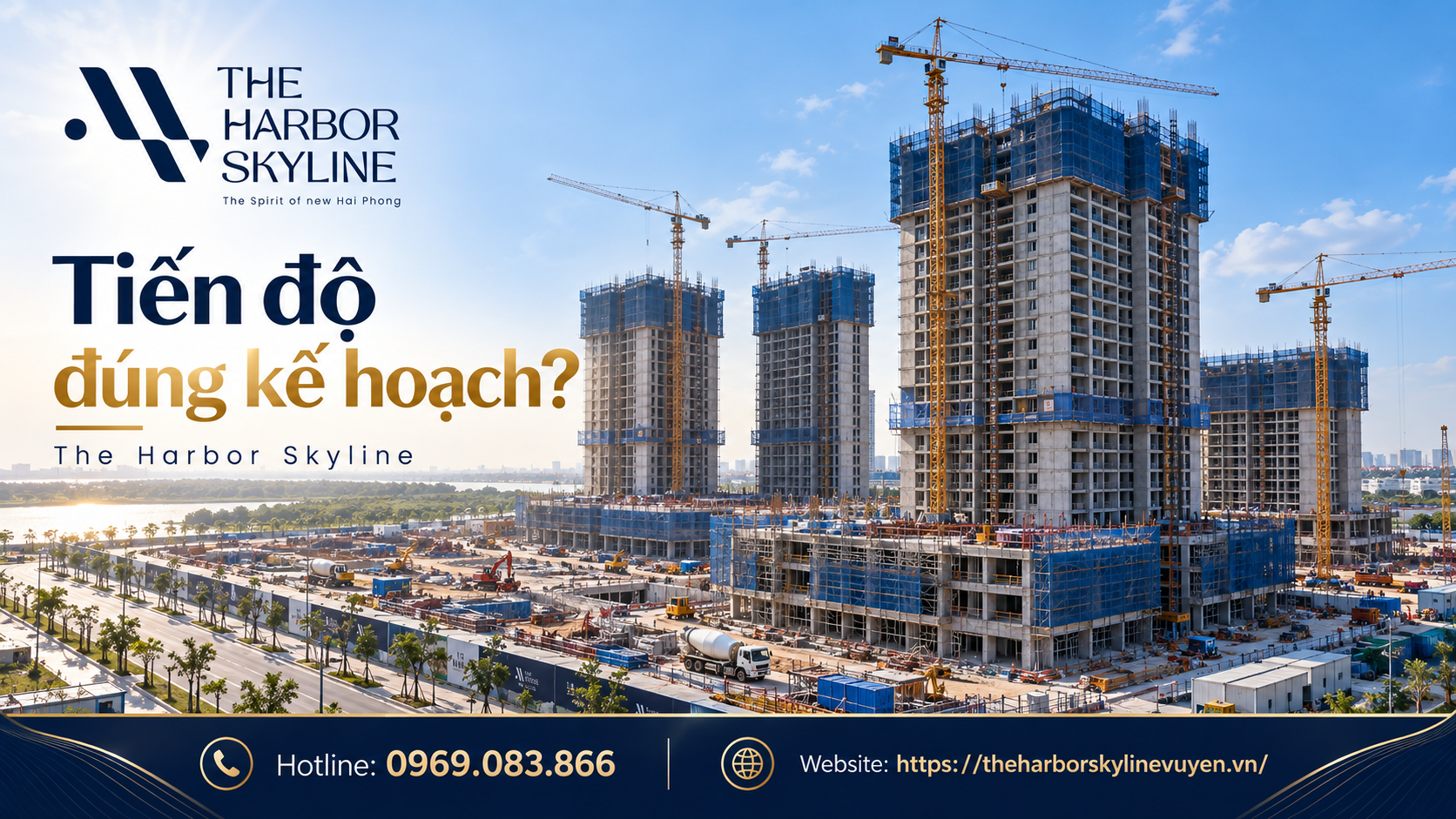 The Harbor Skyline có đúng tiến độ không?