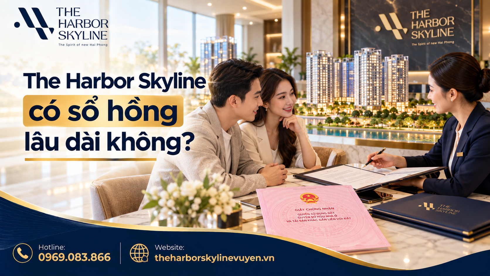 The Harbor Skyline có sổ hồng lâu dài không?