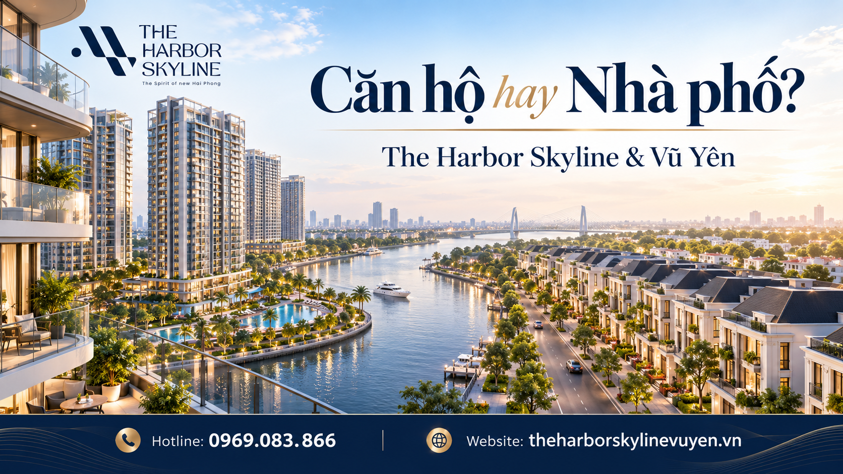 The Harbor Skyline hay mua nhà phố Vũ Yên?