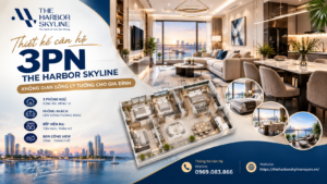 Thiết kế căn hộ 3PN The Harbor Skyline