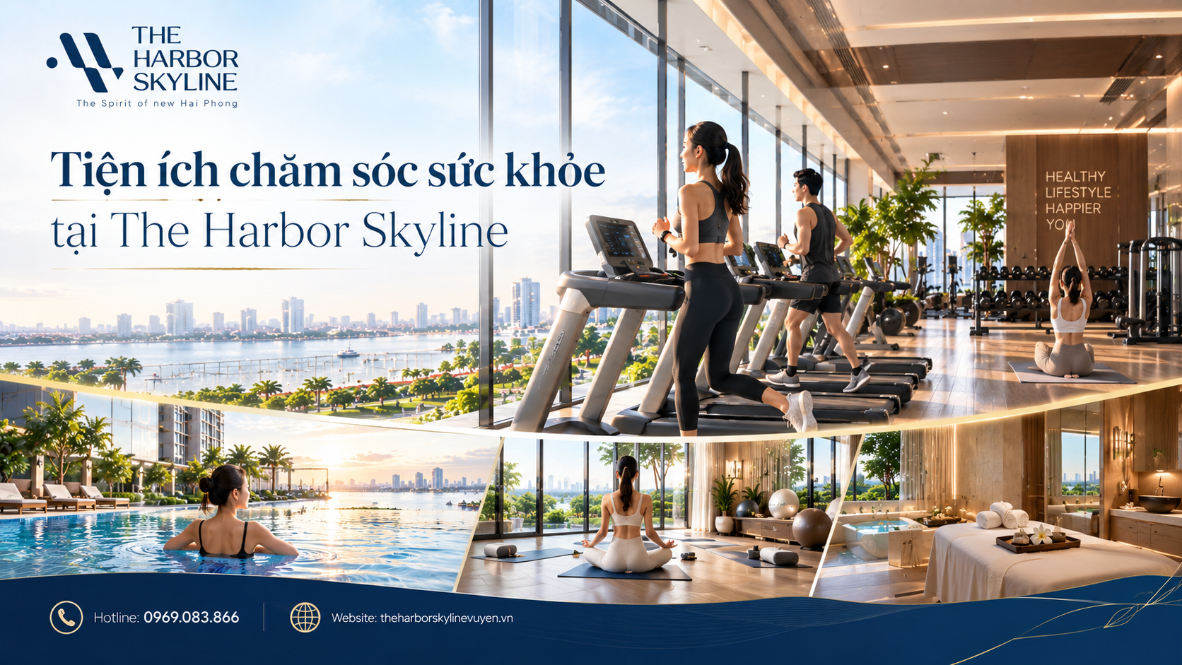 Tiện ích chăm sóc sức khỏe tại The Harbor Skyline